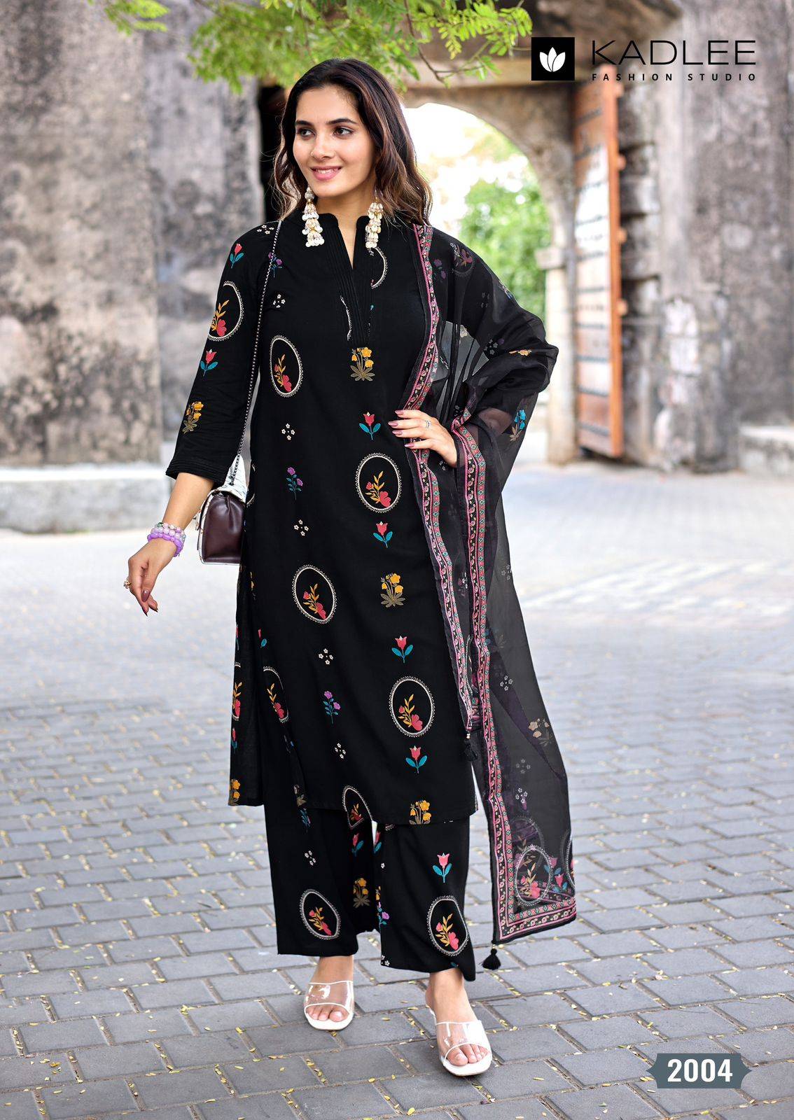 CLASSY LOOK By KADLEE 2001 To 2006 Series series Indian casual wear rayon dresses At Wholesale Price